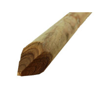 Palo con punta in pino impregnato dim. 5 x150 cm 